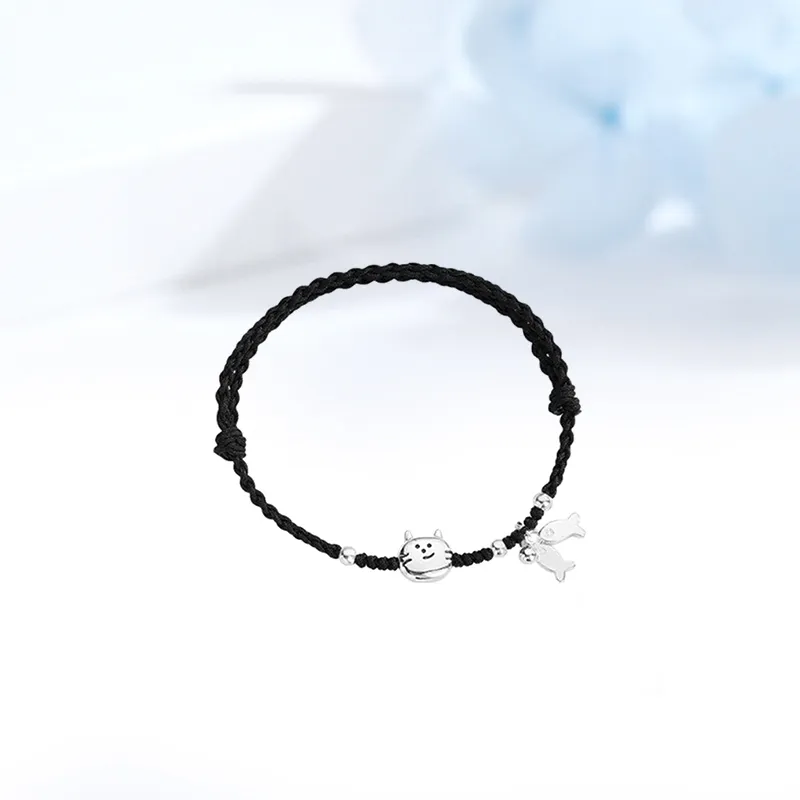 MIDNIGHT MOMENT Alloy Rope Bracelets Unisex-5