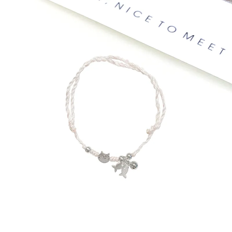 MIDNIGHT MOMENT Alloy Rope Bracelets Unisex-4