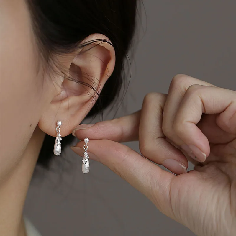 MIDNIGHT MOMENT Alloy Earrings Women's-1