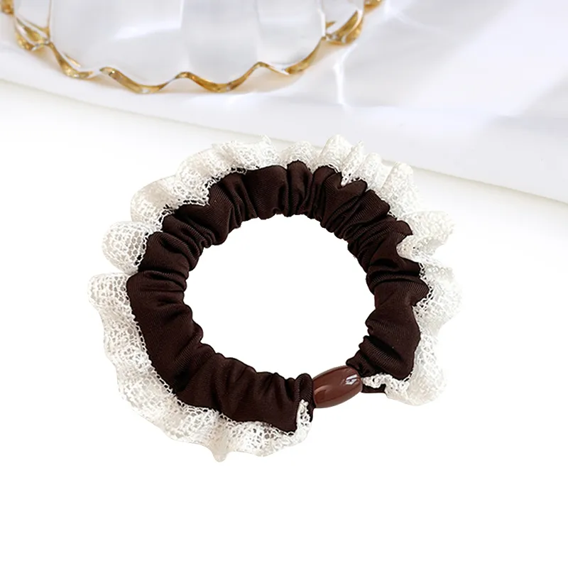MIDNIGHT MOMENT Fabric Hair Tie Women's-4