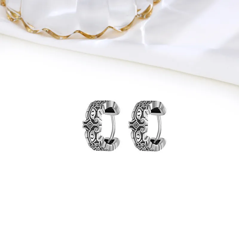 MIDNIGHT MOMENT Alloy Earrings Unisex-5