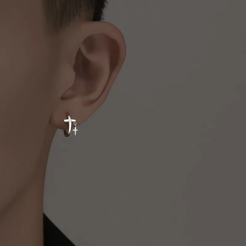 MIDNIGHT MOMENT Alloy Earrings Unisex-1