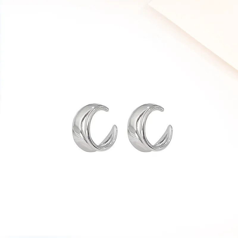 MIDNIGHT MOMENT Alloy Clip On Earrings Women's-4