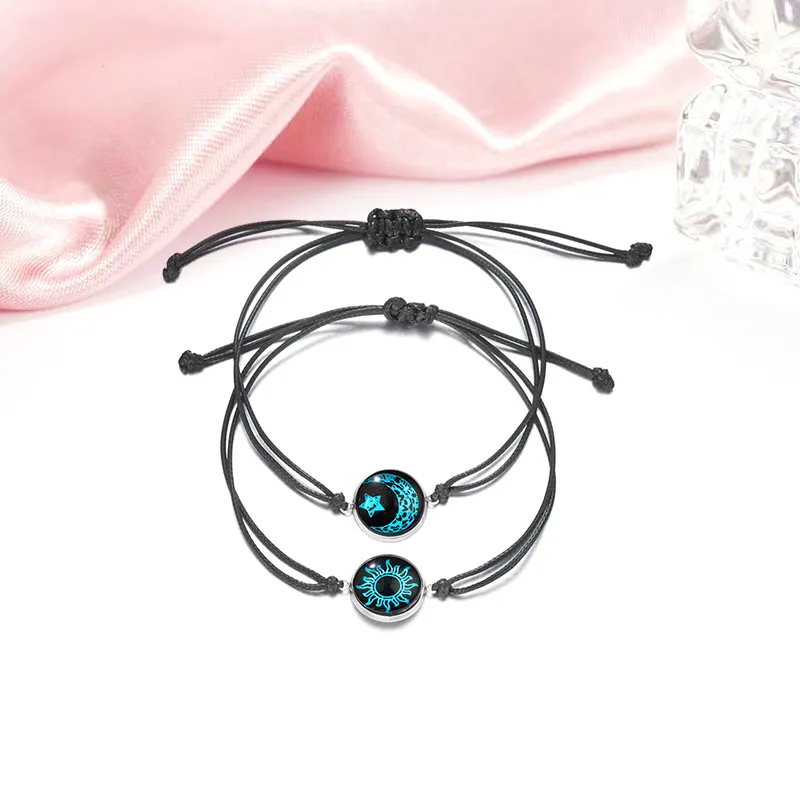 MIDNIGHT MOMENT Alloy Rope Bracelets Unisex-18