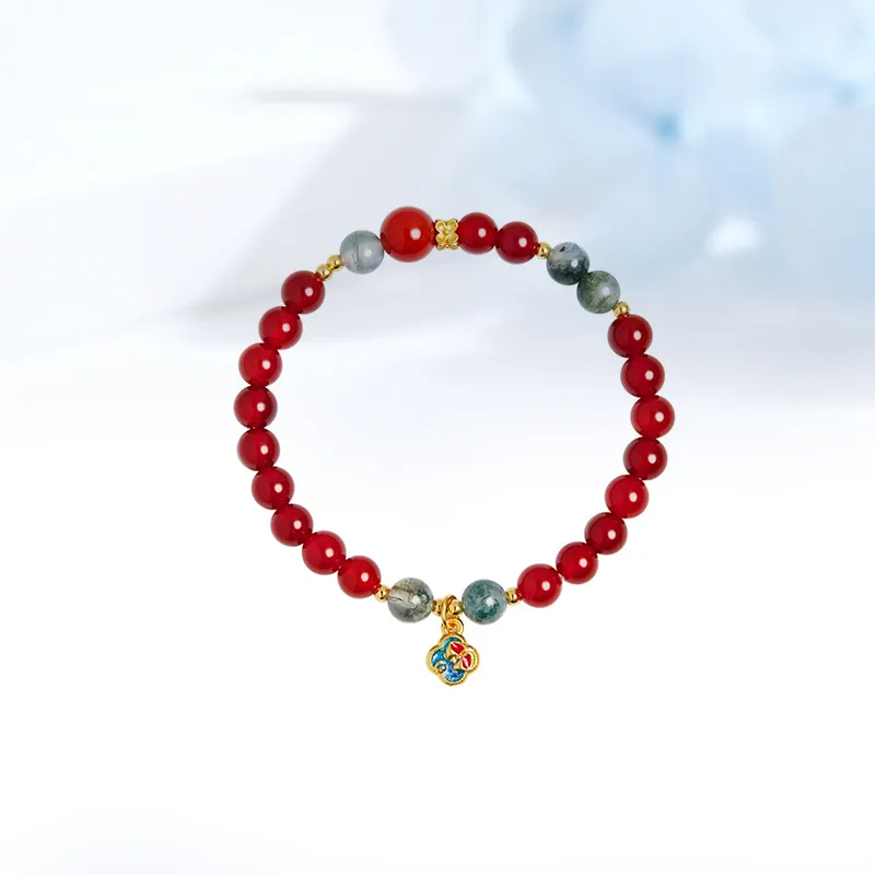 MIDNIGHT MOMENT Agate Bracelets Women's-5
