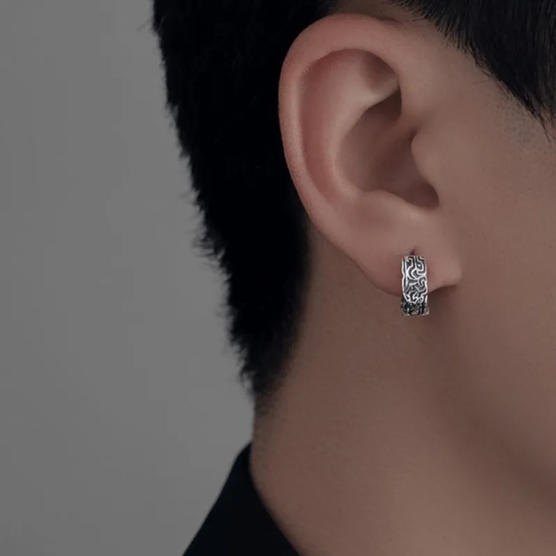 MIDNIGHT MOMENT Alloy Earrings Unisex-1