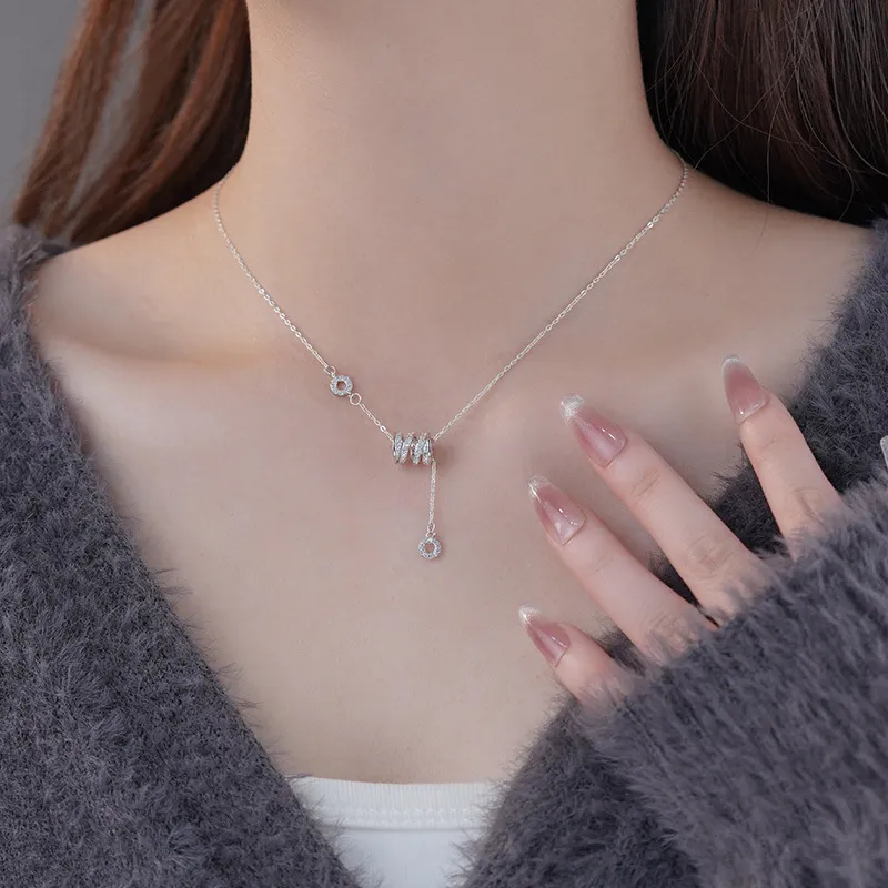MIDNIGHT MOMENT Alloy Necklaces Women's-1
