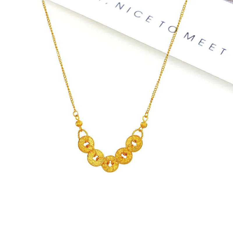 MIDNIGHT MOMENT Alloy Necklaces Women's-3