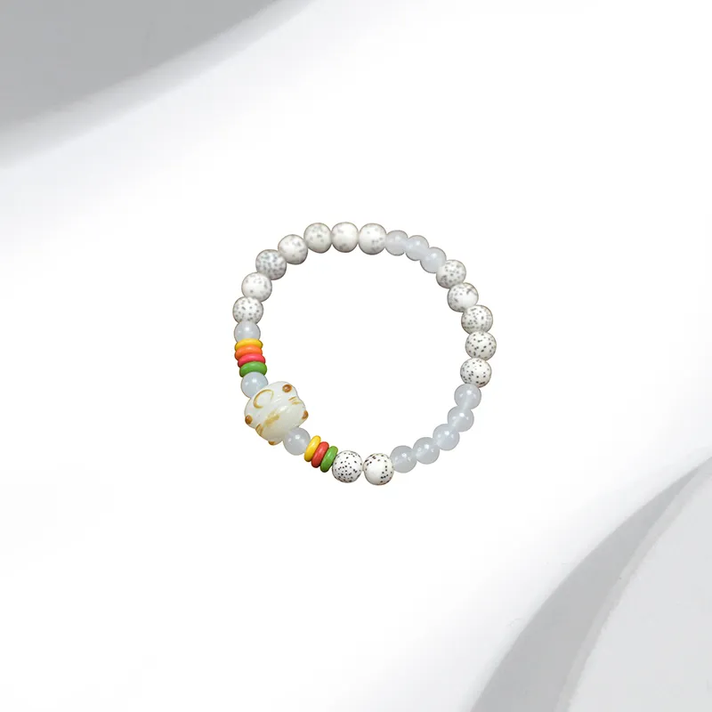 MIDNIGHT MOMENT Star Moon Bodhi Seeds Bracelets Unisex-11