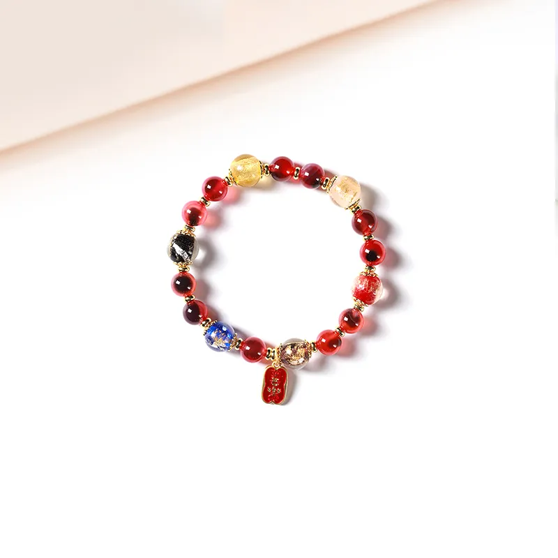 MIDNIGHT MOMENT Agate Bracelets Women's-5