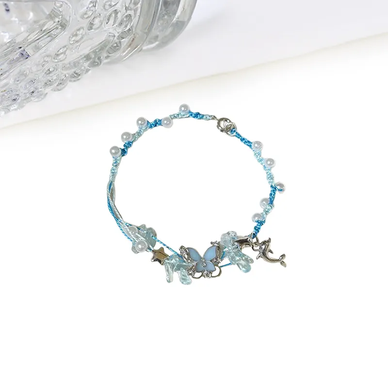 MIDNIGHT MOMENT Alloy Rope Bracelets Women's-4