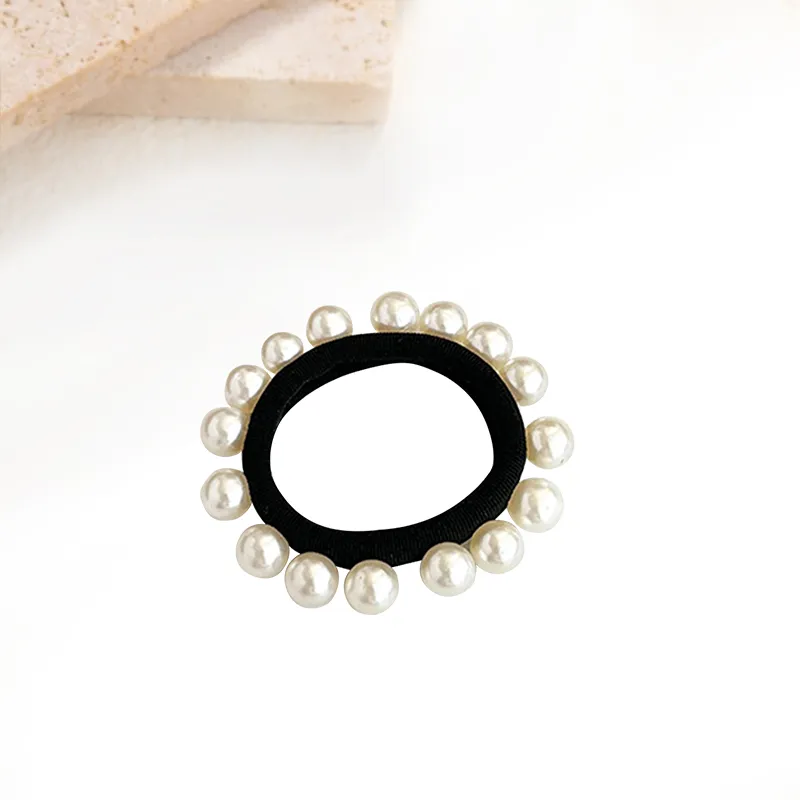MIDNIGHT MOMENT Fabric Hair Tie Women's-7