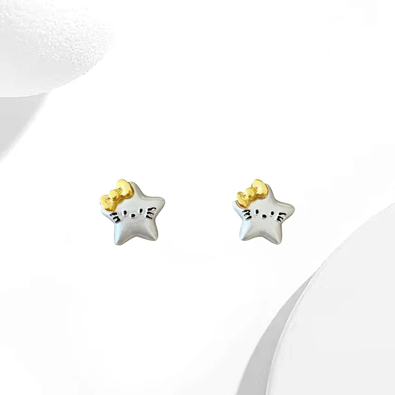 MIDNIGHT MOMENT Alloy Stud Earrings Women's-7