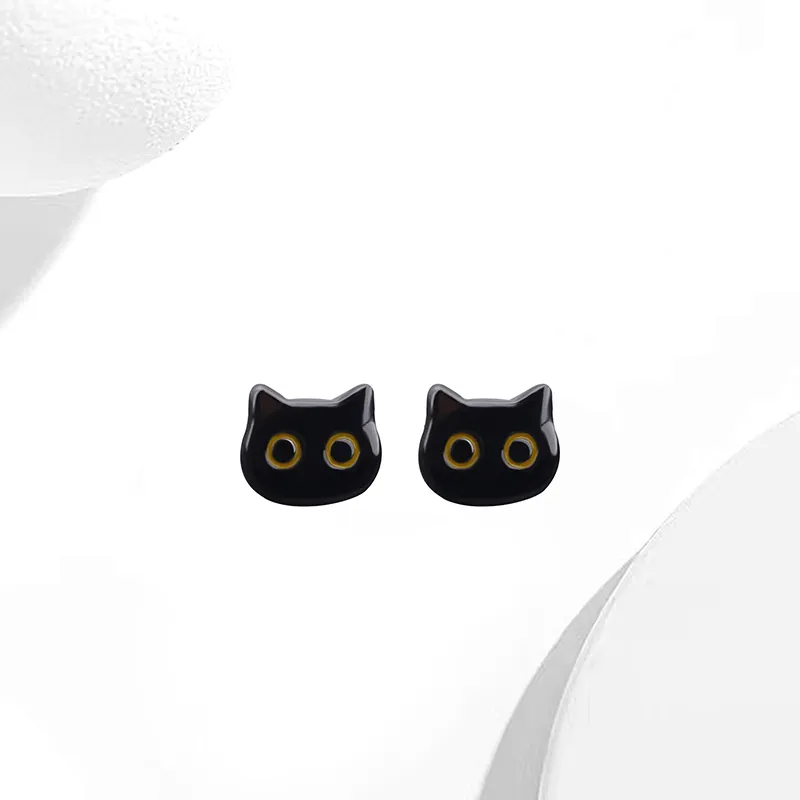 MIDNIGHT MOMENT Alloy Stud Earrings Women's-3