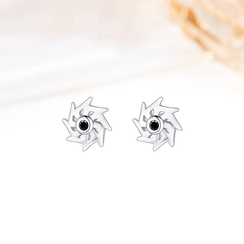 MIDNIGHT MOMENT Alloy Stud Earrings Women's-4