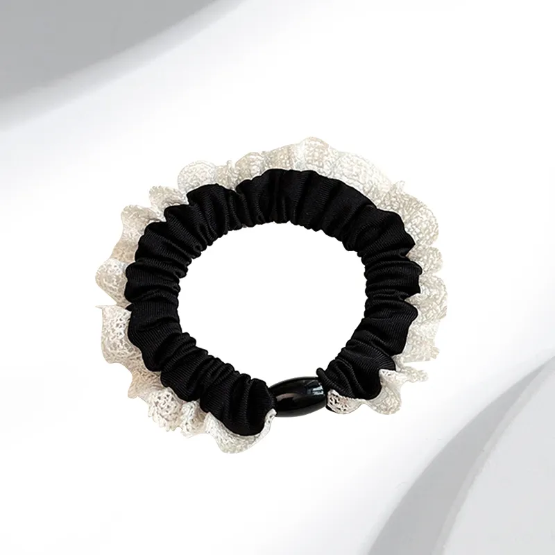 MIDNIGHT MOMENT Fabric Hair Tie Women's-1