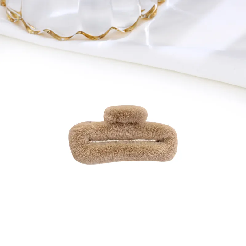 MIDNIGHT MOMENT Plush Hair Clips Women's-4