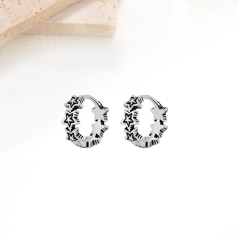 MIDNIGHT MOMENT Alloy Earrings Women's-3
