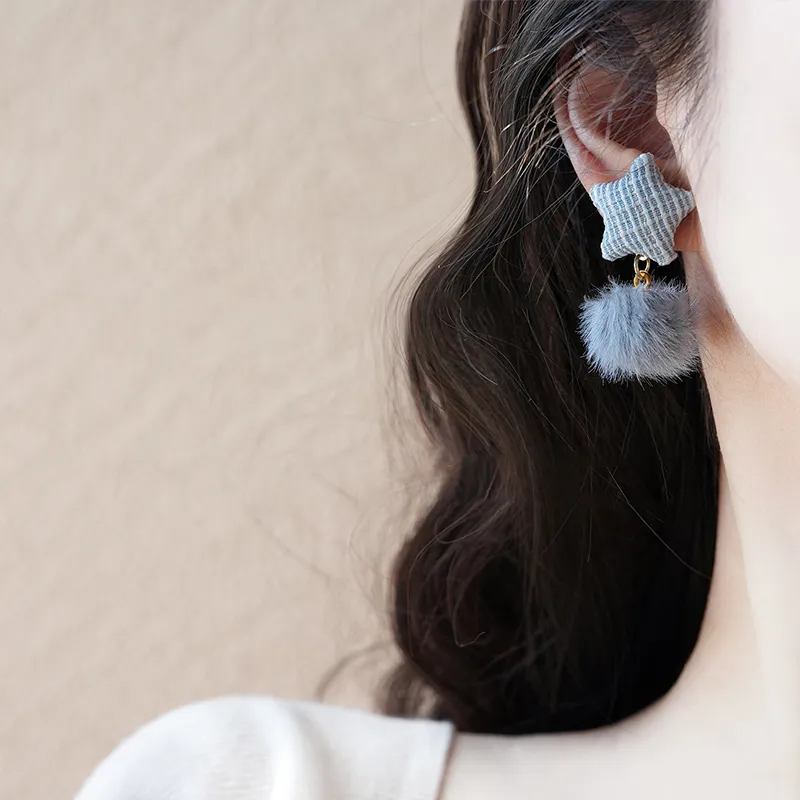 MIDNIGHT MOMENT Alloy Earrings Women's-1