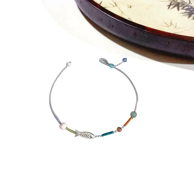MIDNIGHT MOMENT Alloy Rope Bracelets Unisex-4