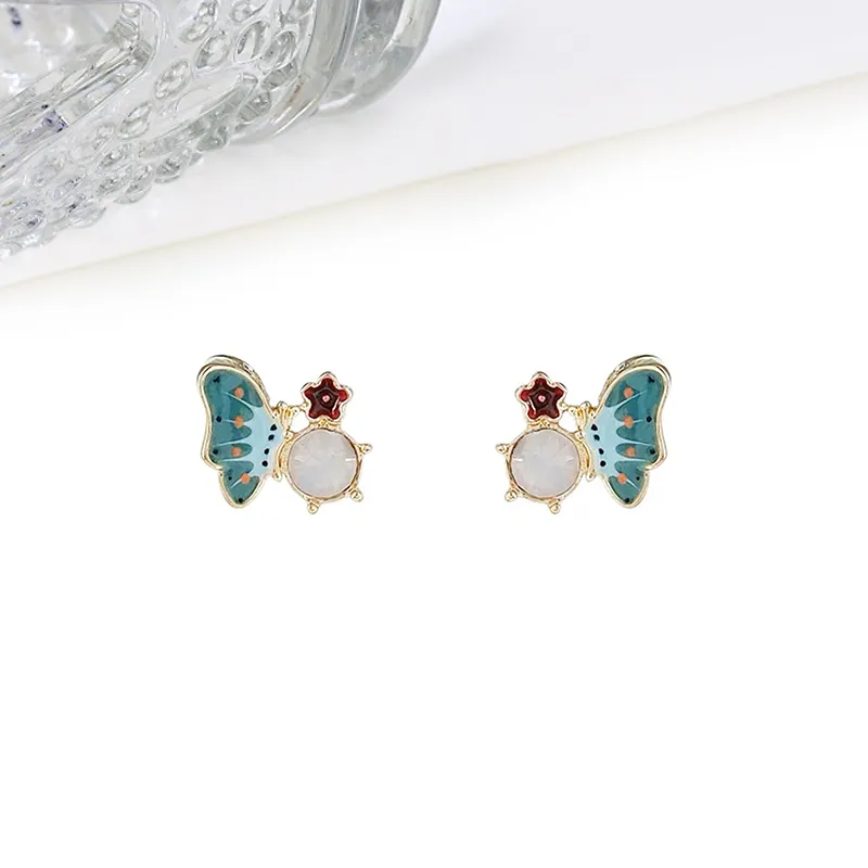 MIDNIGHT MOMENT Alloy Stud Earrings Women's-4
