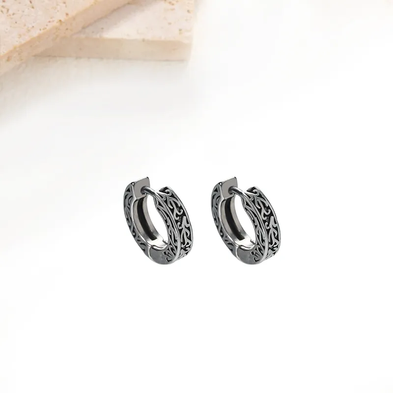 MIDNIGHT MOMENT Alloy Earrings Unisex-3