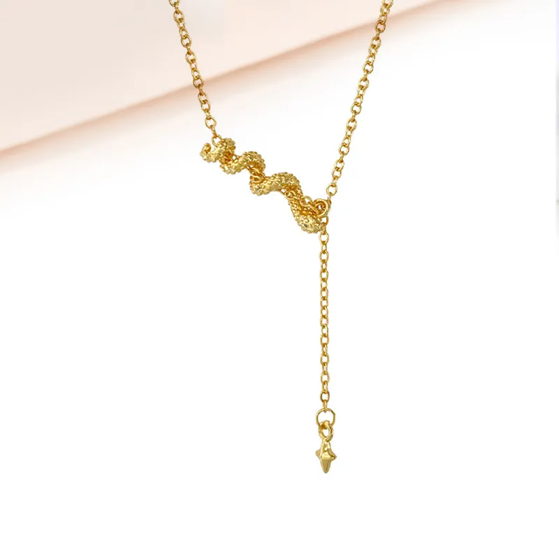 MIDNIGHT MOMENT Alloy Necklaces Women's-3