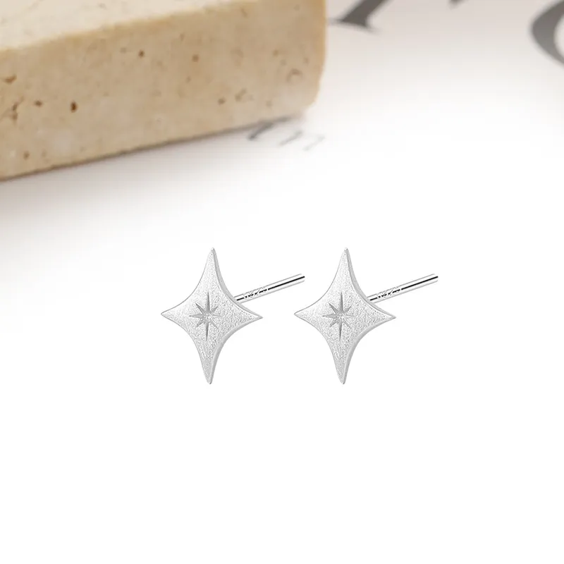 MIDNIGHT MOMENT Alloy Stud Earrings Women's-4