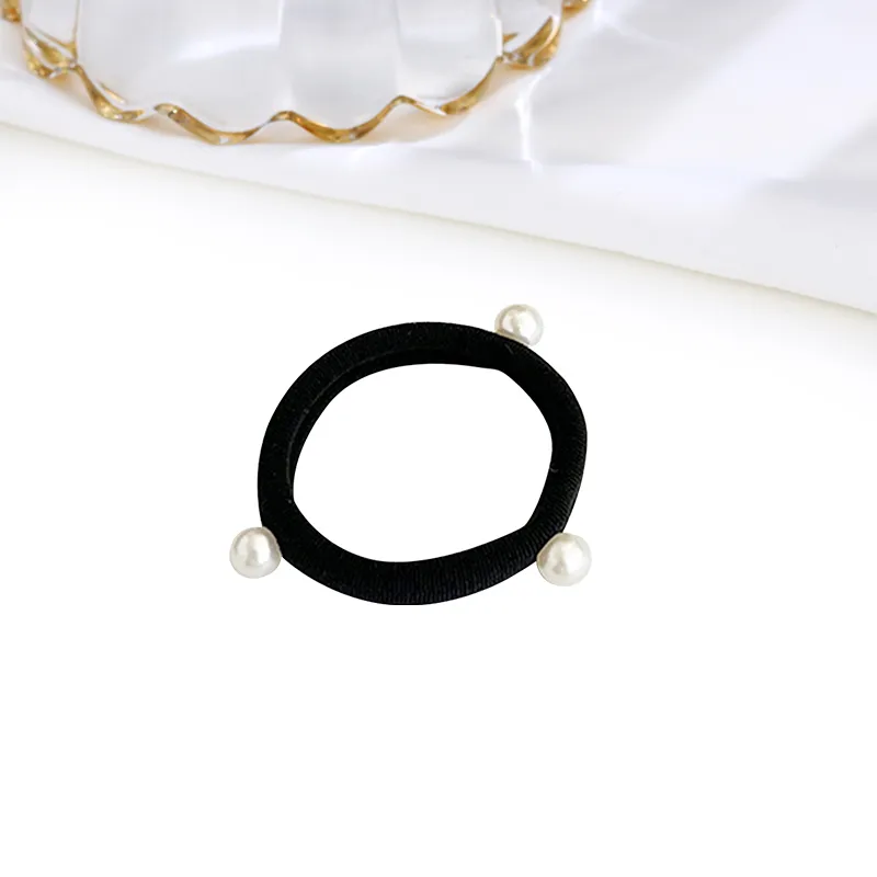 MIDNIGHT MOMENT Fabric Hair Tie Women's-1