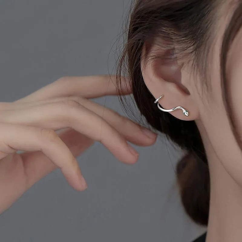 MIDNIGHT MOMENT Alloy Stud Earrings Women's-1