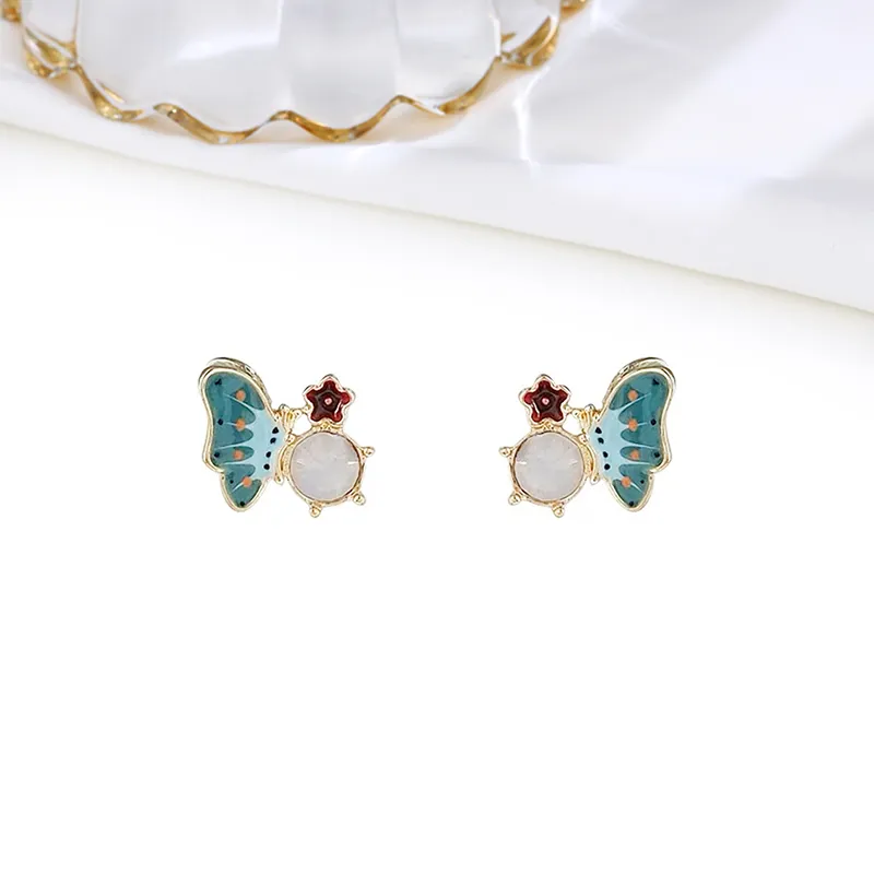 MIDNIGHT MOMENT Alloy Stud Earrings Women's-2