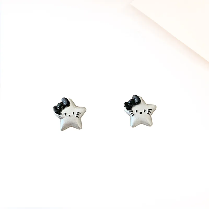 MIDNIGHT MOMENT Alloy Stud Earrings Women's-3