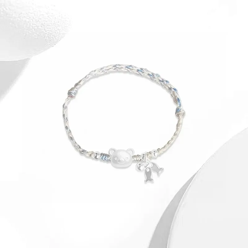 MIDNIGHT MOMENT Alloy Rope Bracelets Unisex-5