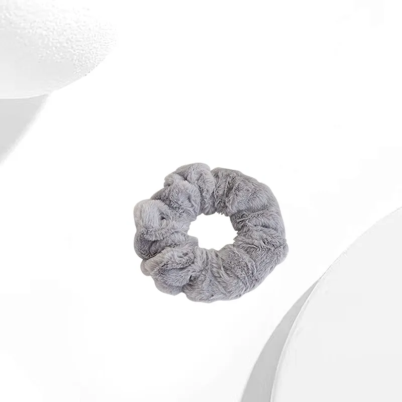 MIDNIGHT MOMENT Plush Hair Tie Women's-14