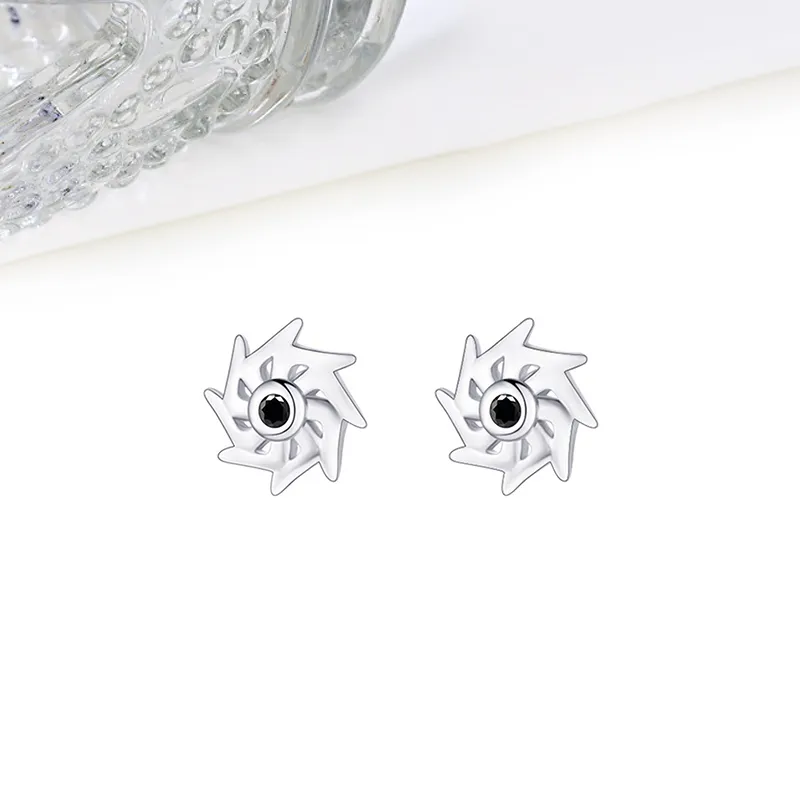 MIDNIGHT MOMENT Alloy Stud Earrings Women's-3
