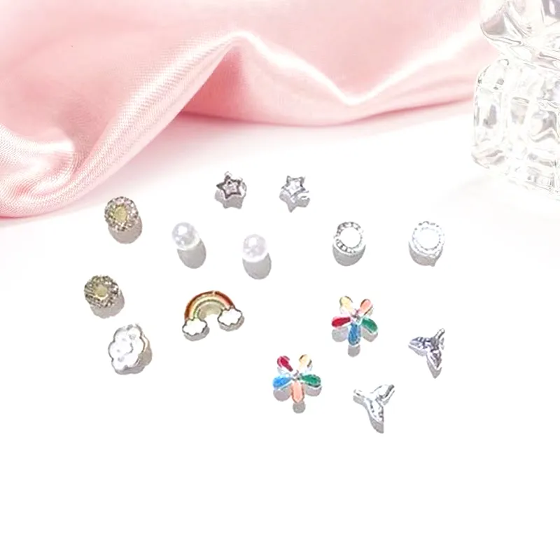 MIDNIGHT MOMENT Alloy Stud Earrings Women's-4