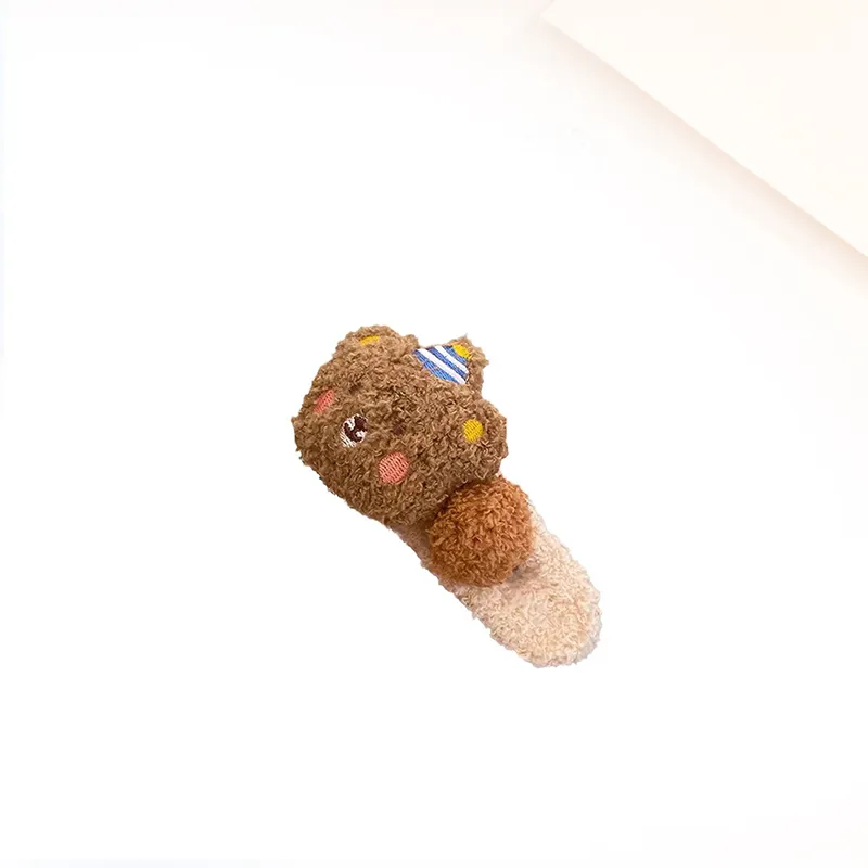 MIDNIGHT MOMENT Plush Hair Clips Women's-4