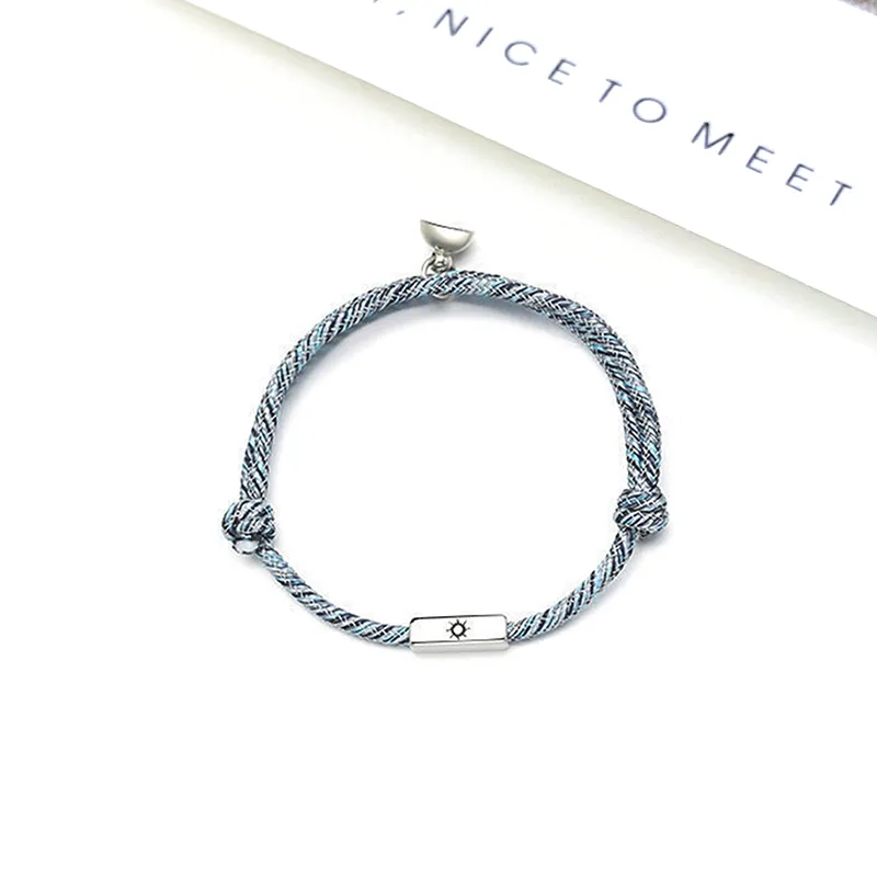 MIDNIGHT MOMENT Alloy Rope Bracelets Unisex-2