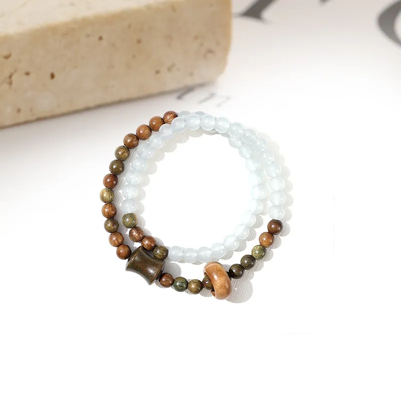 MIDNIGHT MOMENT Sandalwood Bracelets Unisex-5