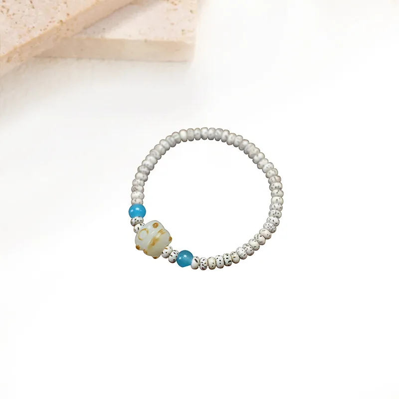 MIDNIGHT MOMENT Star Moon Bodhi Seeds Bracelets Unisex-2