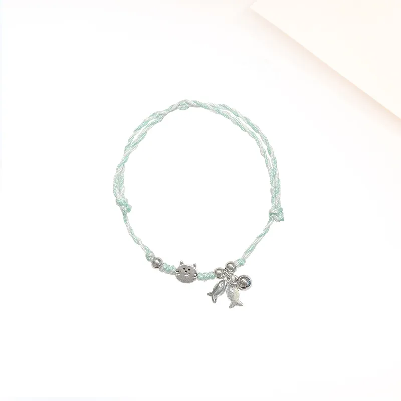 MIDNIGHT MOMENT Alloy Rope Bracelets Unisex-1