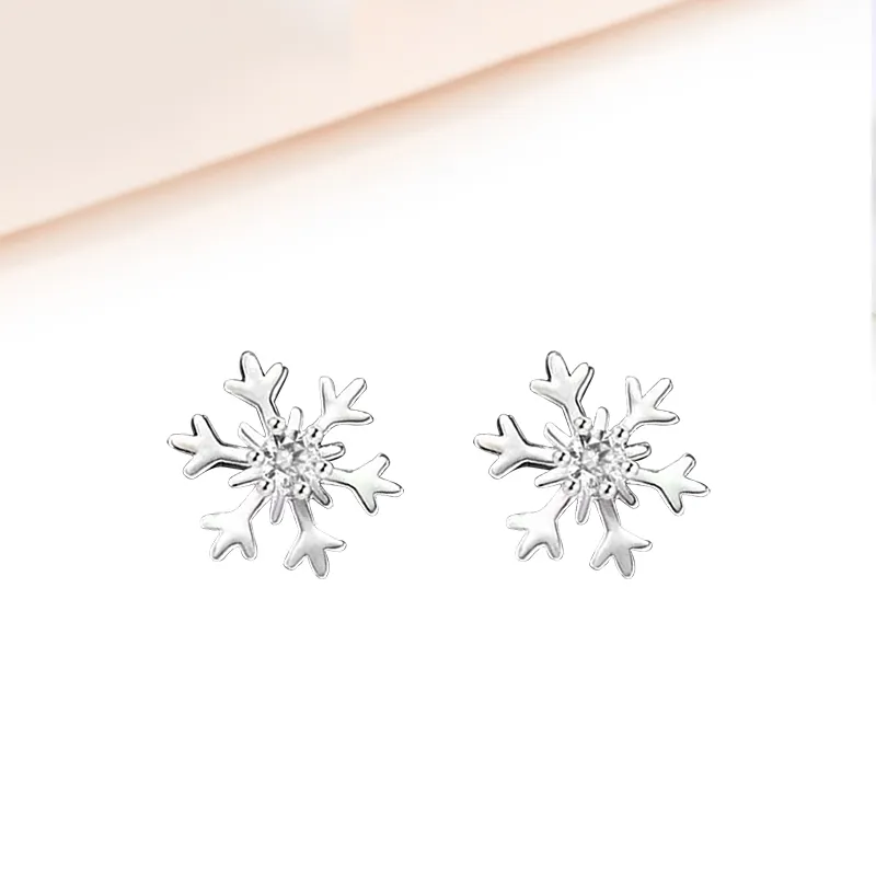 MIDNIGHT MOMENT S999 Silver Stud Earrings Women's-4