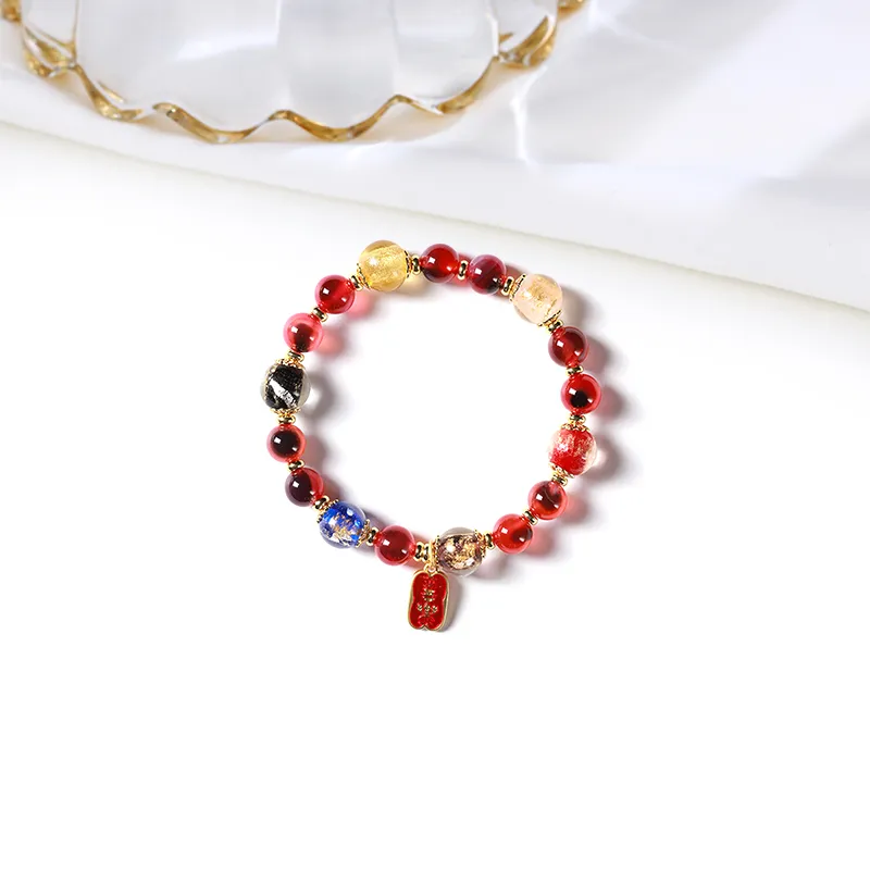 MIDNIGHT MOMENT Agate Bracelets Women's-2