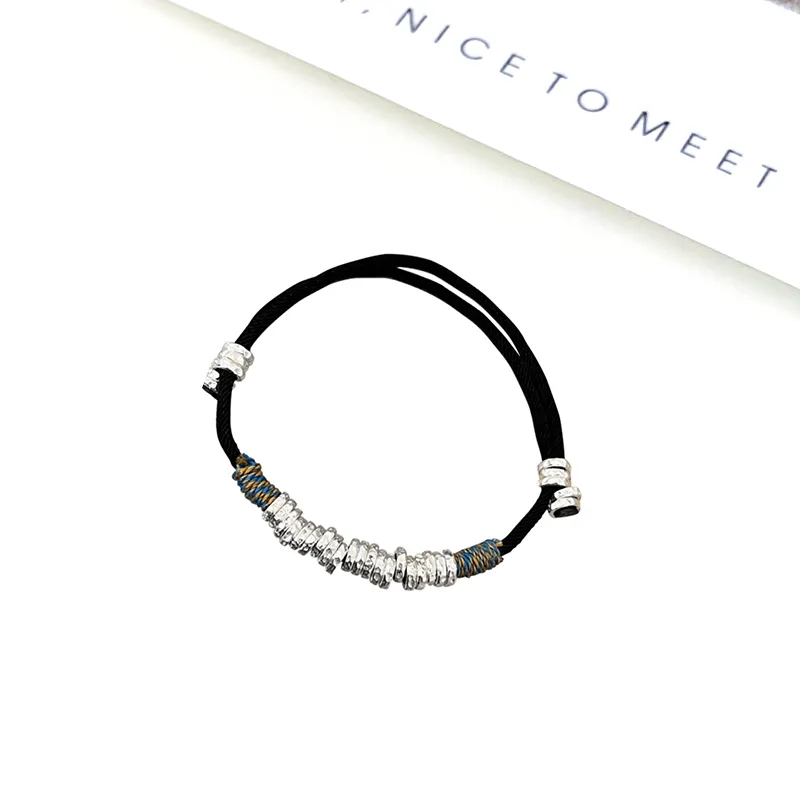 MIDNIGHT MOMENT Alloy Rope Bracelets Unisex-5