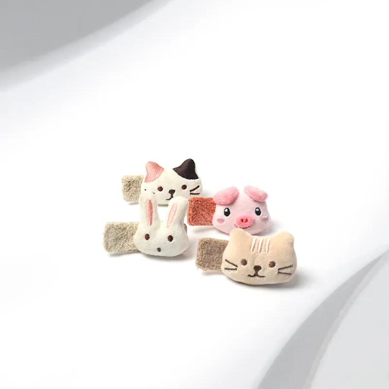 MIDNIGHT MOMENT Fabric Hair Clips Women's-8