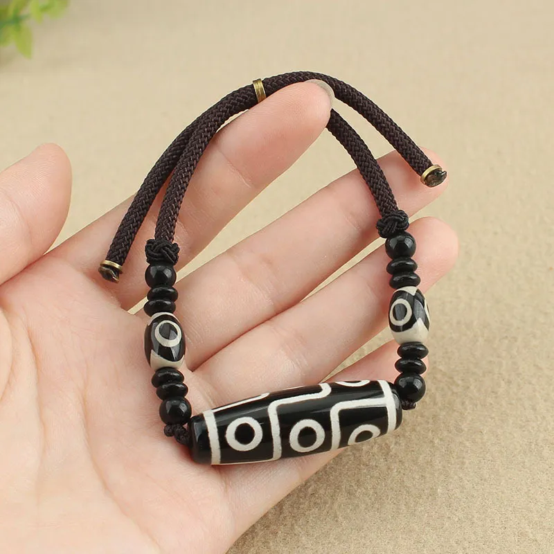 MIDNIGHT MOMENT Agate Jade Bracelets Unisex-1