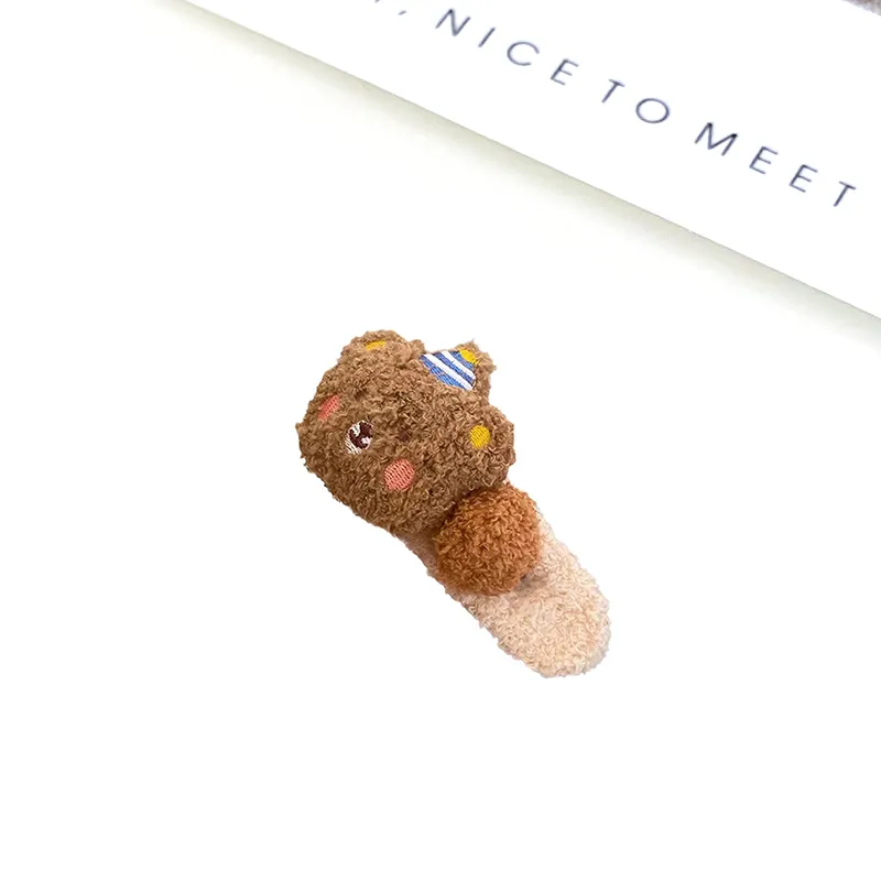 MIDNIGHT MOMENT Plush Hair Clips Women's-3