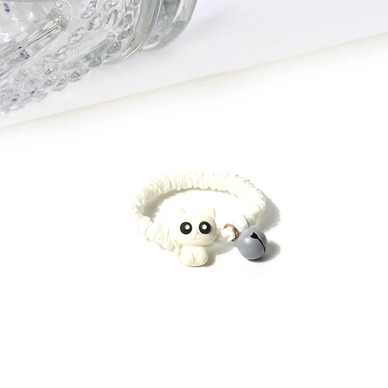 MIDNIGHT MOMENT Plastic Resin Hair Tie Women's-4
