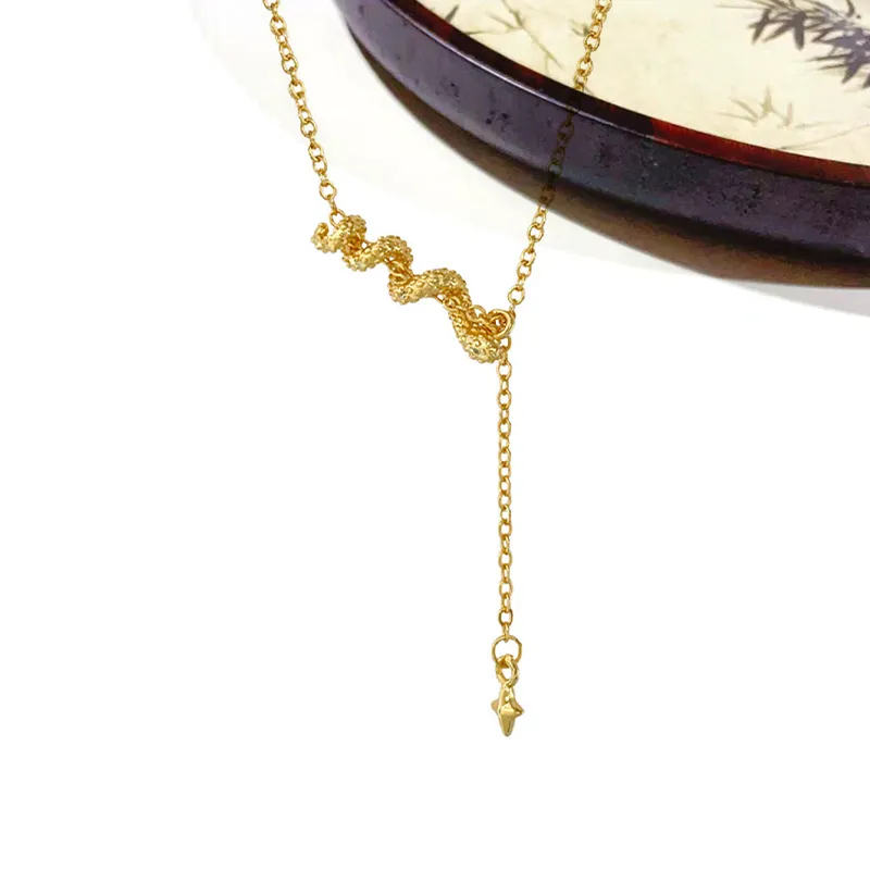 MIDNIGHT MOMENT Alloy Necklaces Women's-2