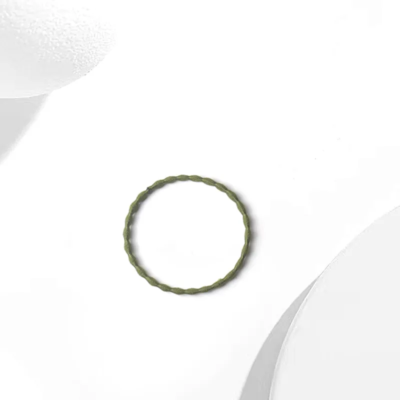 MIDNIGHT MOMENT Plastic Hair Tie Women's-9